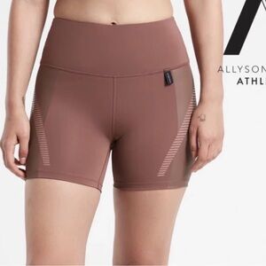Athleta Allyson Felix Legend Shortie Workout Rose Pink|  Size Small